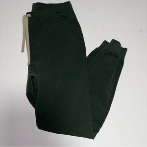 Figs Technical Selection Green Jogger Scrub Pants Adjustable Drawstring
